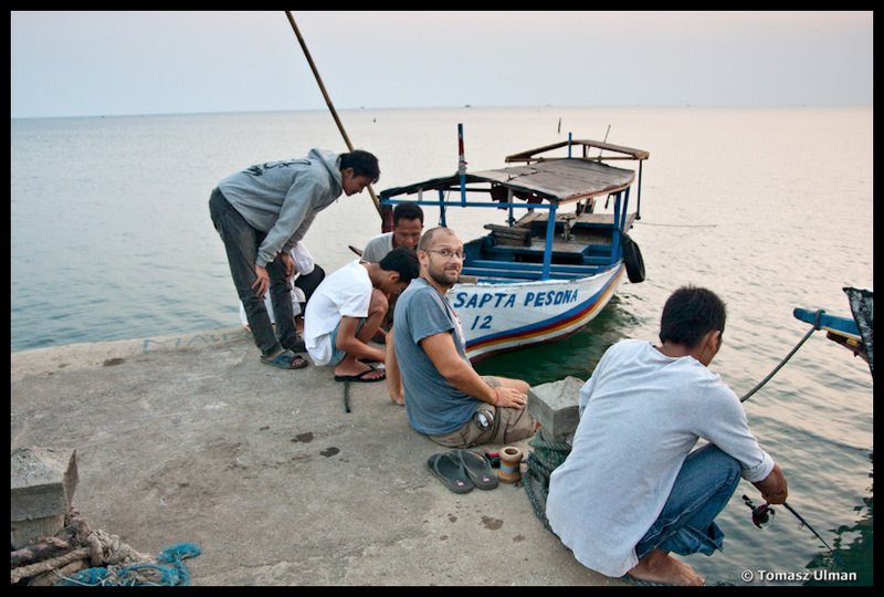 Tomek line fishing in Jepara