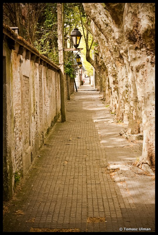 street of historic Colonia