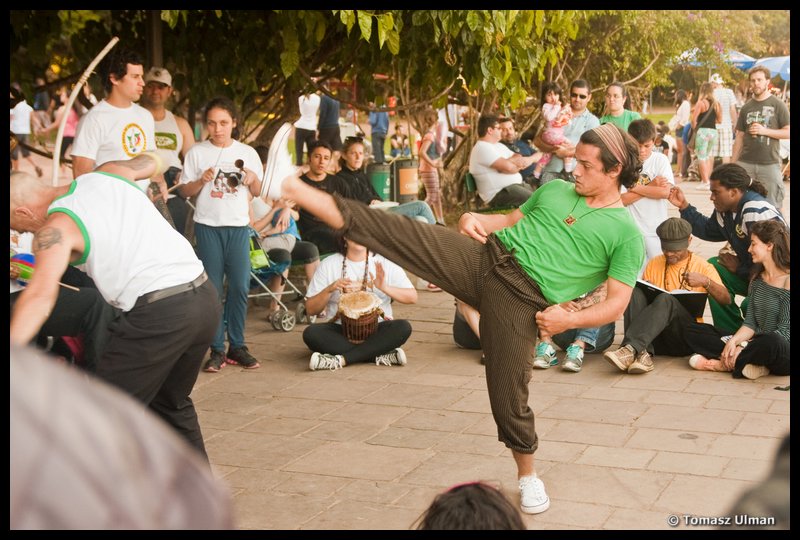 capoeira in the park