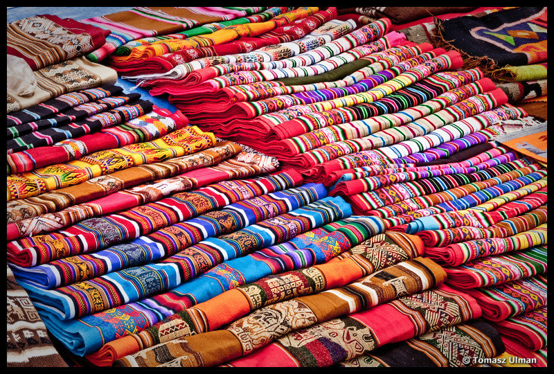 colorful handicrafts