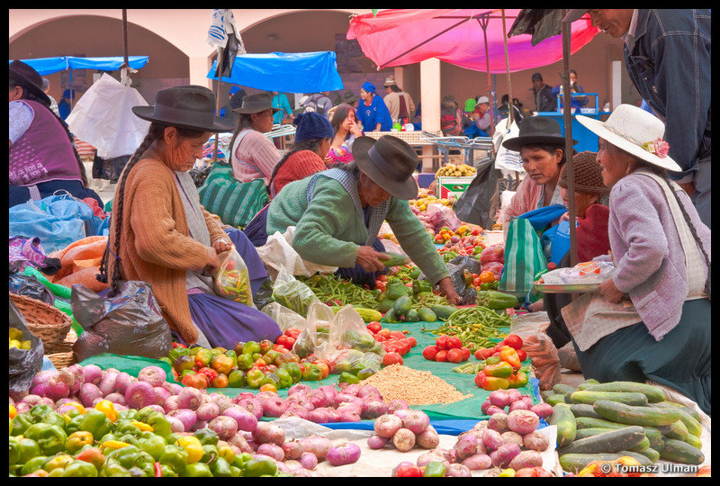 in Tarabuco market
