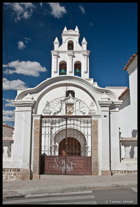 beautiful small church in Sucre