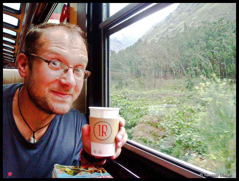 coffee in Inca Train