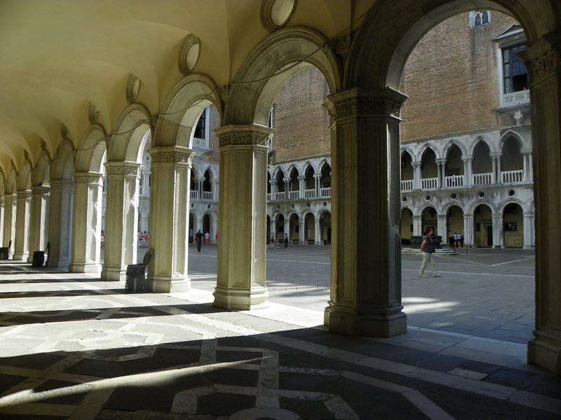Doge's Palace courtyard