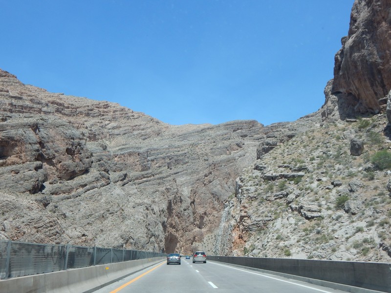 The brief drive through AZ