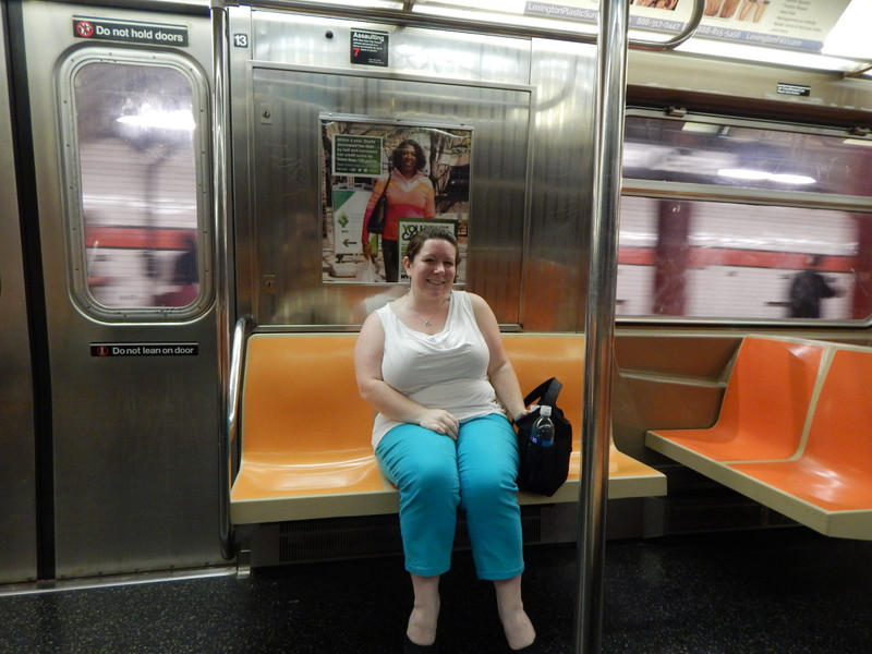 I finally rode the subway