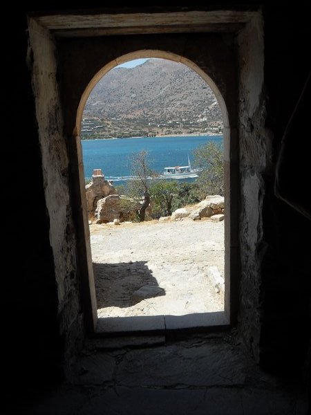 From one of the leper houses