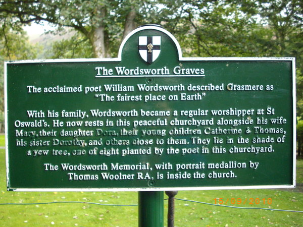 Graves of William Wordsworth