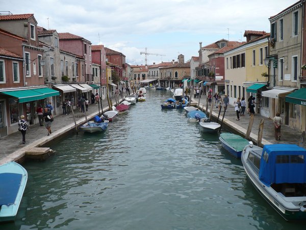 Murano, known for glass
