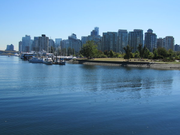 View of Downtown Vancouver from Stanley Park