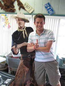 Ben and John Wayne... I can hardly tell who is who!