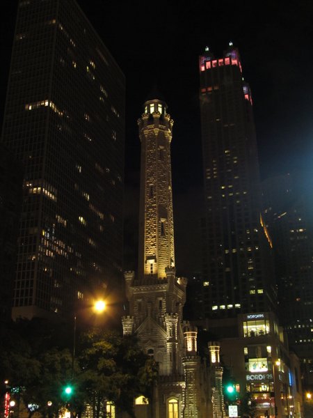 Chicago by night