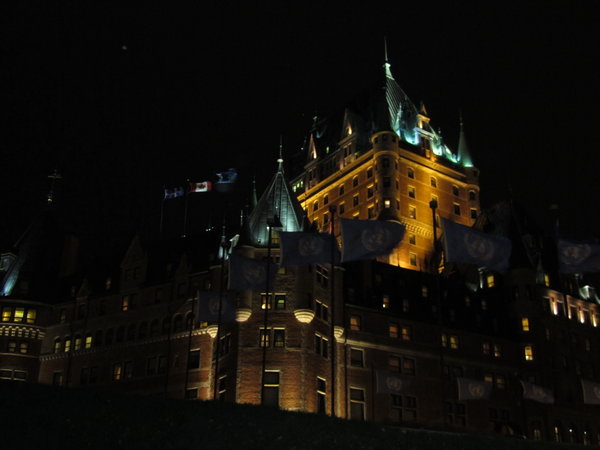 Chateau Frontenac in Old Town Quebec