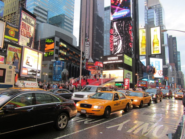 Colourful Times Square
