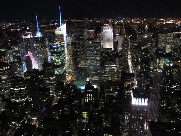 View from the Empire State Building 