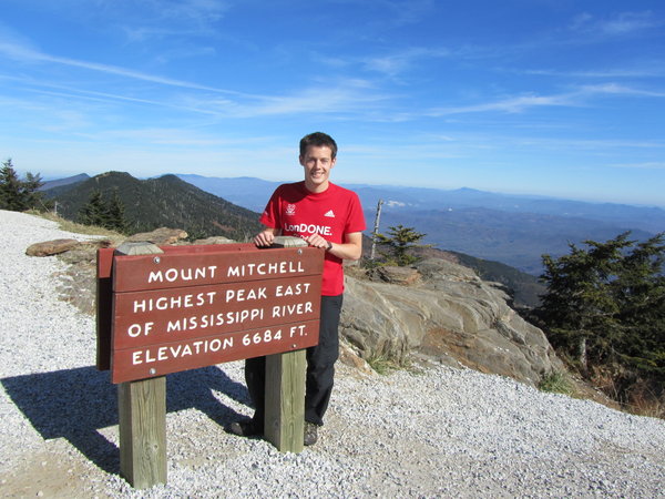 We just climed the highest peak east of the Mississippi... ooohh-eeer!