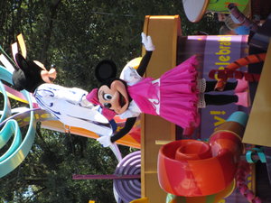 Mickey and Minnie on Parade