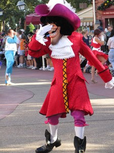 My Disney hero...Captain Hook!