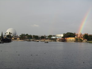 Rainbow over Epcot