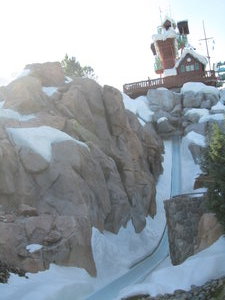 Summit Plummet - the photo doesn't do the steepness of this ride justice!