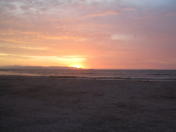 Sunset at Paracas