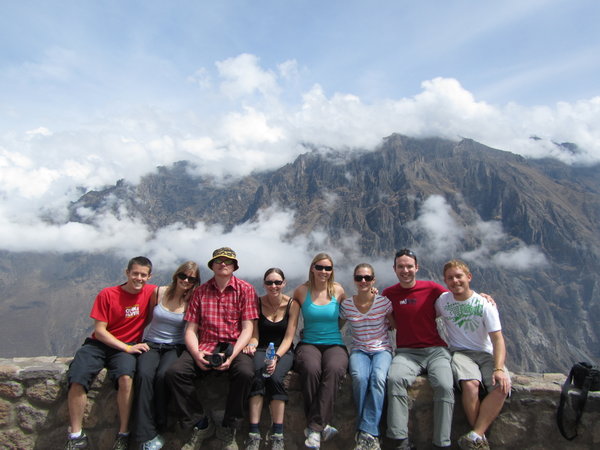 Group photo at Colca Canyon