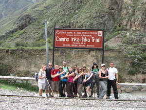 Start of the Inca Trail