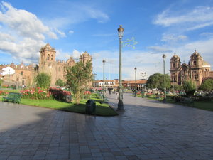 The main square in Cusco
