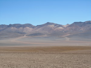 Stunning desert sand mountains