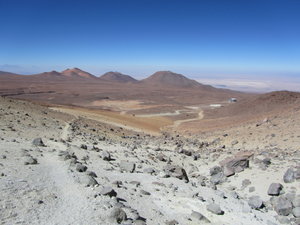 Stunning views over the Atacama Desert