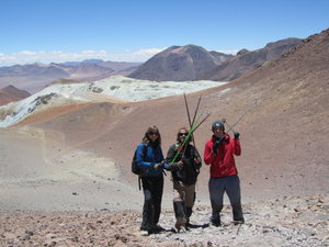 With our Chilean guide