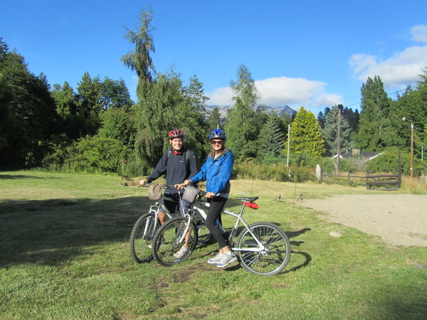 Bike ride in beautiful Bariloche