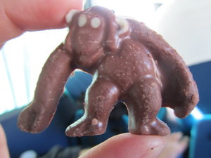 A yummy Bariloche chocolate monkey!
