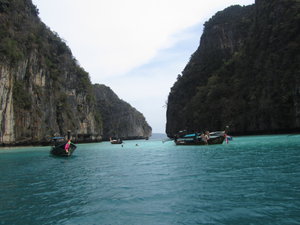 The beautiful Phi Phi Leh Lagoon