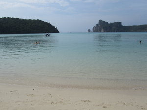 Our local beach on Phi Phi