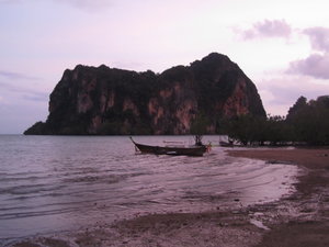 Dusk time in Railay