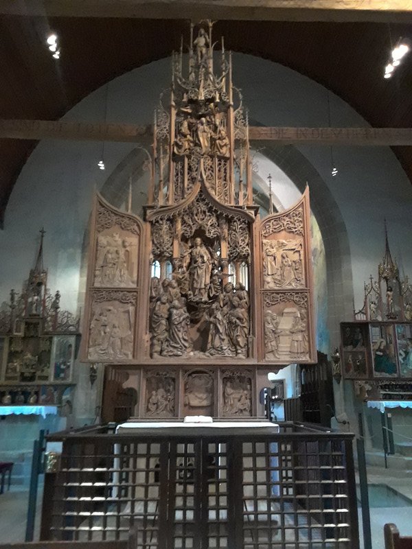 The world famous Marienaltar (Altar of the Virgin Mary)
