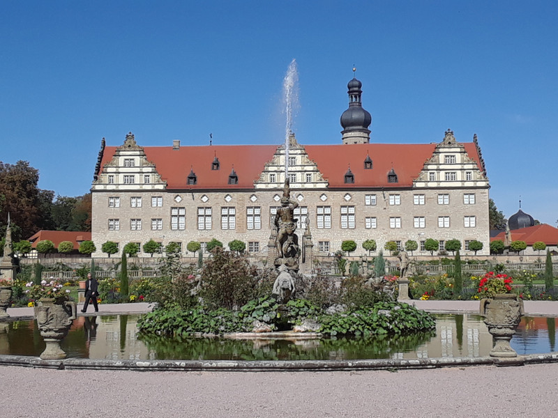 Wiekersheim Castle from garden