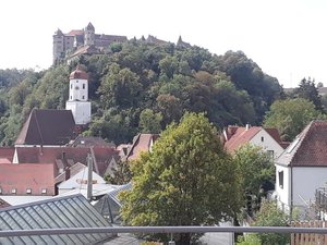 Schloss Harburg from church