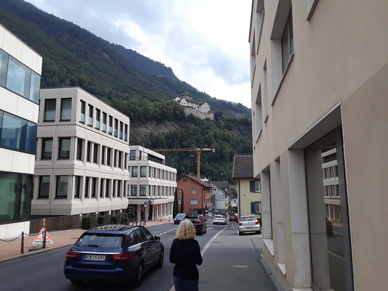 Our first view of Schloss Valduz