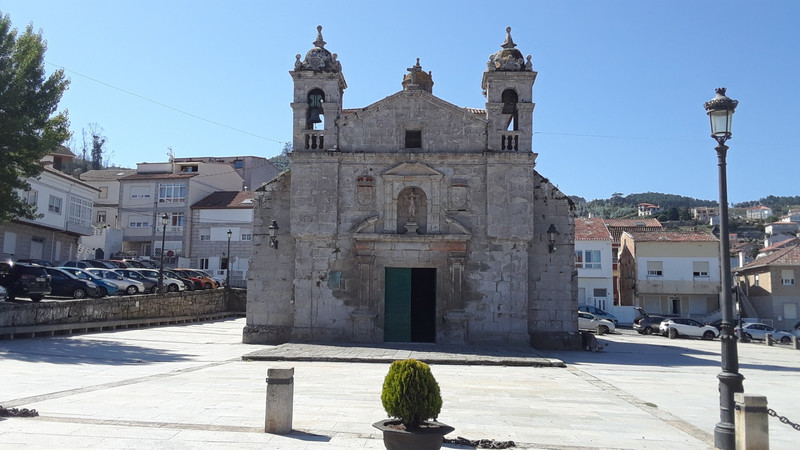 Small old chapel in Baiona