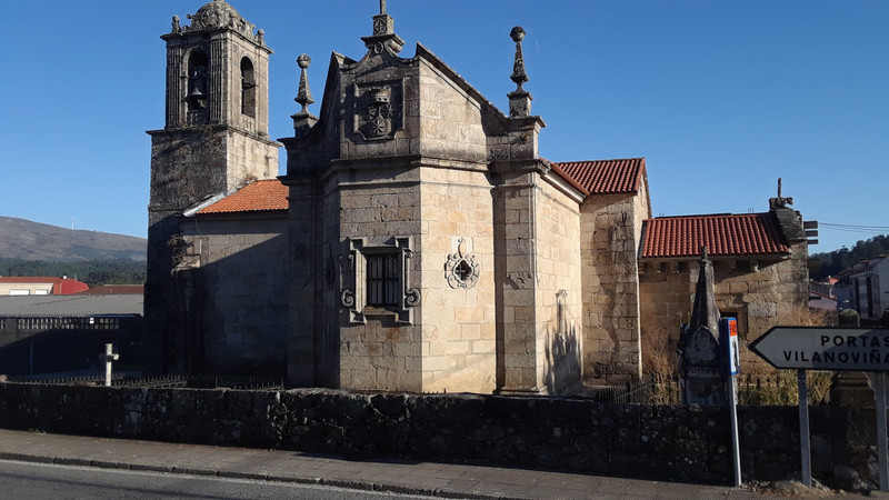 Neat church in Caldas de Rei
