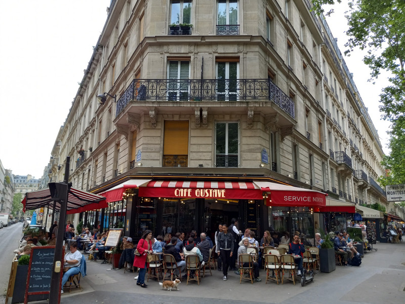 The Cafe Gustave for lunch