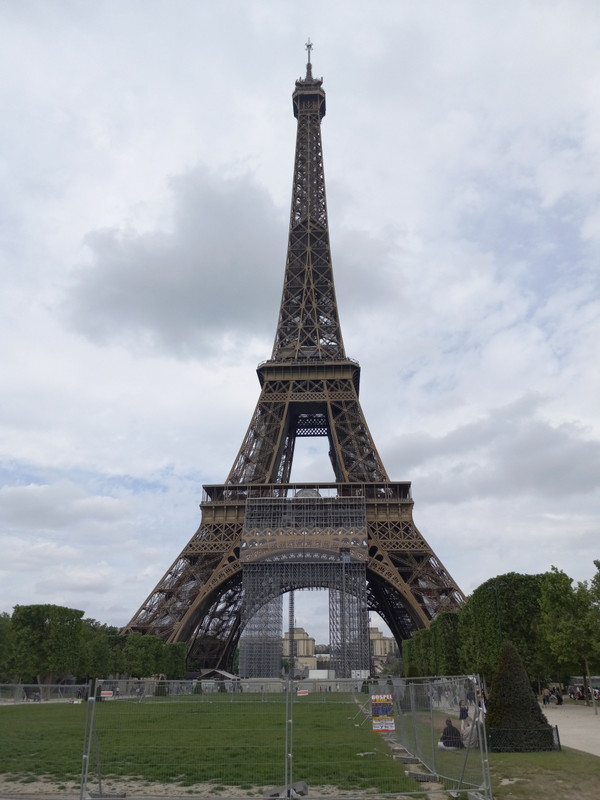 A nice view of the Eiffel Tower