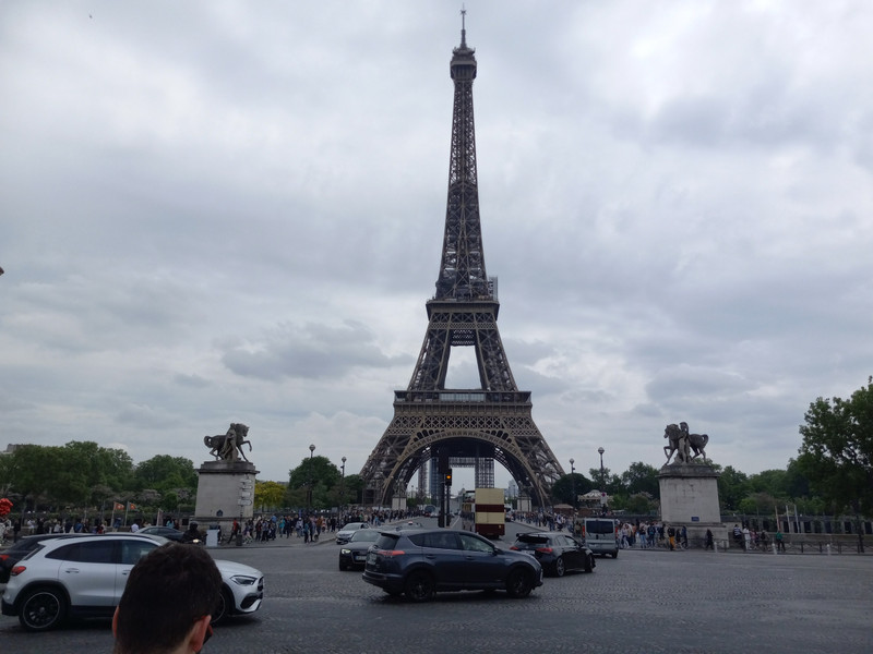 The Eiffel Tower from the Jardins du Trocadero