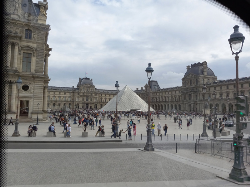 The famous Musee Louvre
