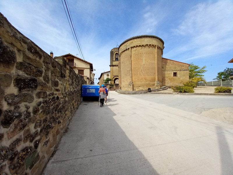 Entering Lorca with one of its churches