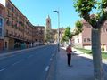 The main street of Navarrete