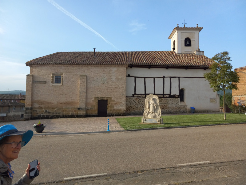 The church in Viloria del Rioja