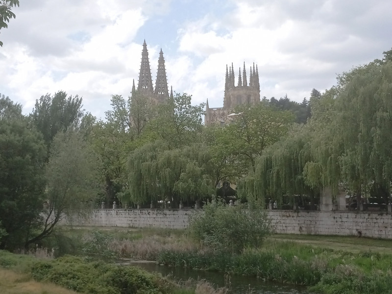 The famous Cathedral of Burgos